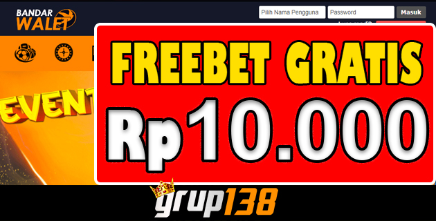 BandarWalet Situs Slot Freebet New Member Rp 10.000 Tanpa Deposit