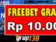 BolaCasino88 Freebet Gratis Rp 10.000 Tanpa Deposit