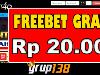 Paket4d Freebet New Member Gratis Rp 20.000 Tanpa Deposit