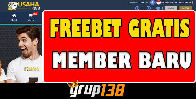 Usaha188 Bonus Freebet New Member Terbaru 100%