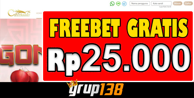 CiputraBet Freebet Gratis Member Baru Rp 25.000 Tanpa Deposit