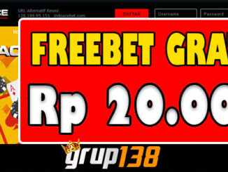 IndoAce Freebet Gratis Terbaru Rp 10.000 Tanpa Deposit