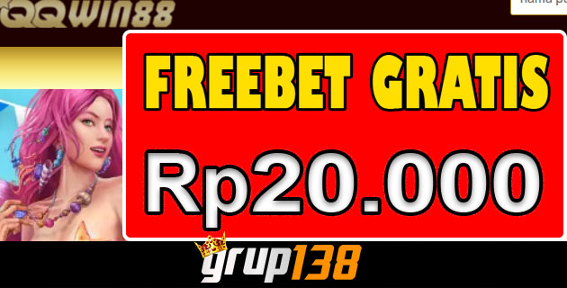 QQWin88 Freebet Gratis Rp 10.000 Tanpa Deposit