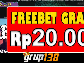 Aladdin138 Freebet Gratis Rp 20.000 Tanpa Deposit