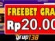 DAGET77 Freebet Gratis Rp 20.000 Tanpa Deposit