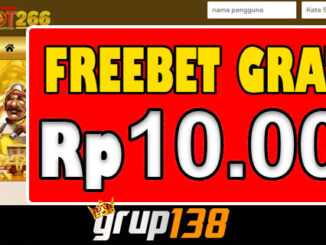 JTSlot266 Freebet Gratis Rp 10.000 Tanpa Deposit