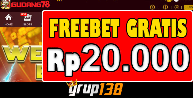 Gudang78 Freebet Gratis Rp 20.000 Tanpa Deposit