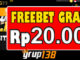 BERUANG77 Freebet Gratis Rp 20.000 Tanpa Deposit